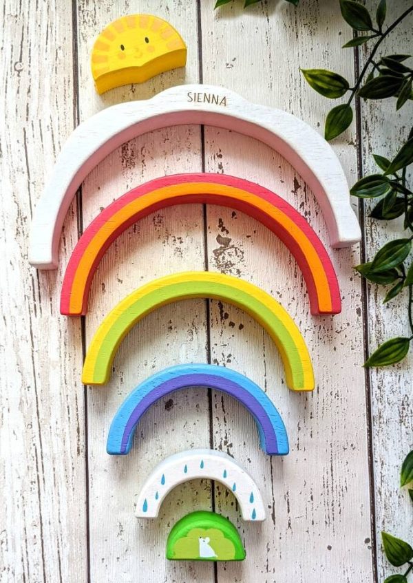 Personalised Wooden Rainbow Tunnel - Image 3