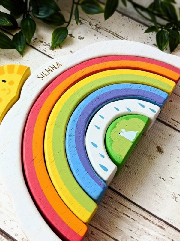 Personalised Wooden Rainbow Tunnel - Image 4