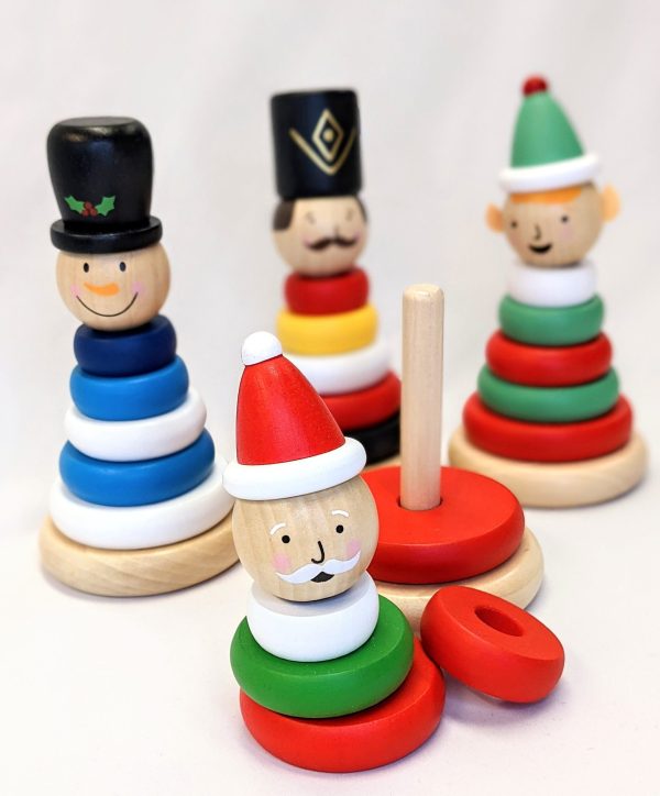 Personalised Christmas Stacking Toy - Image 3