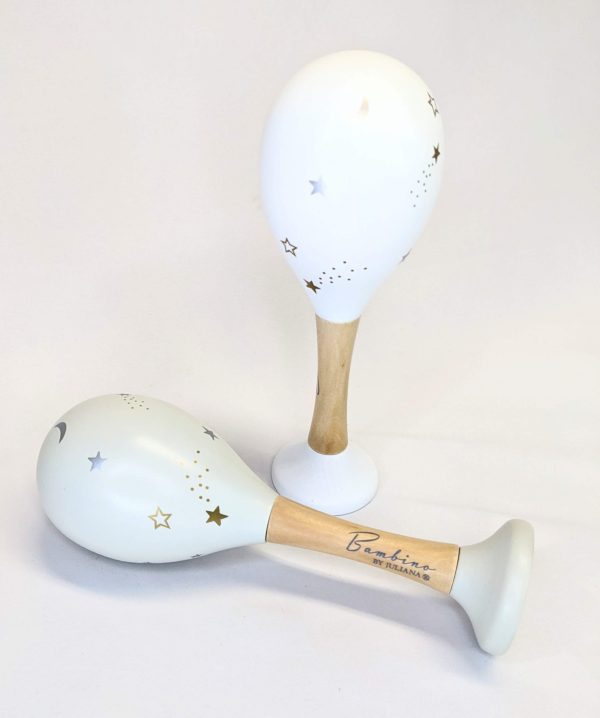 Personalised Wooden Maraca Set - Image 2