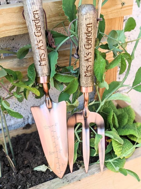 Personalised Copper Gardening Tool Set - Image 3