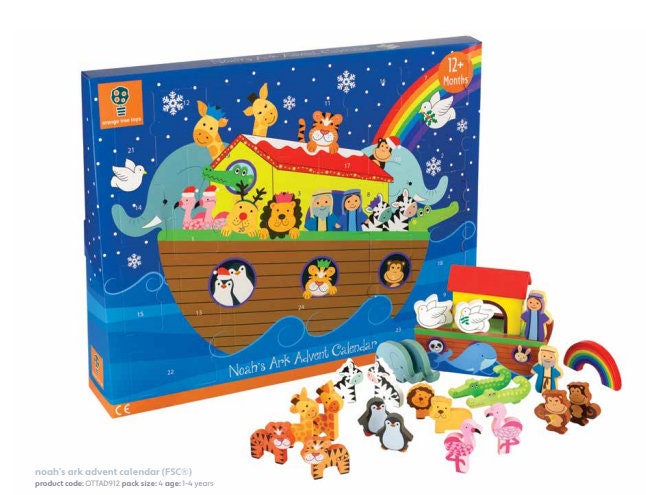 Personalised Noah's Ark Advent Calendar - Image 4