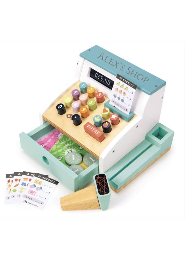 Personalised Wooden Till Set