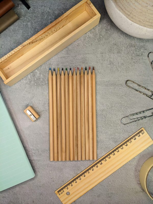 Personalised Pencil Case & Coloured Pencil Set - Image 4
