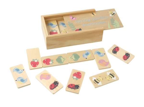 Personalised Spring Garden Domino Set - Image 4