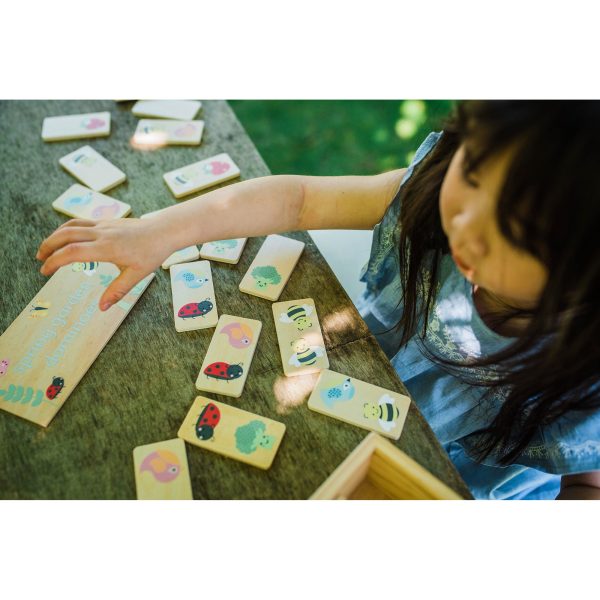 Personalised Spring Garden Domino Set - Image 2