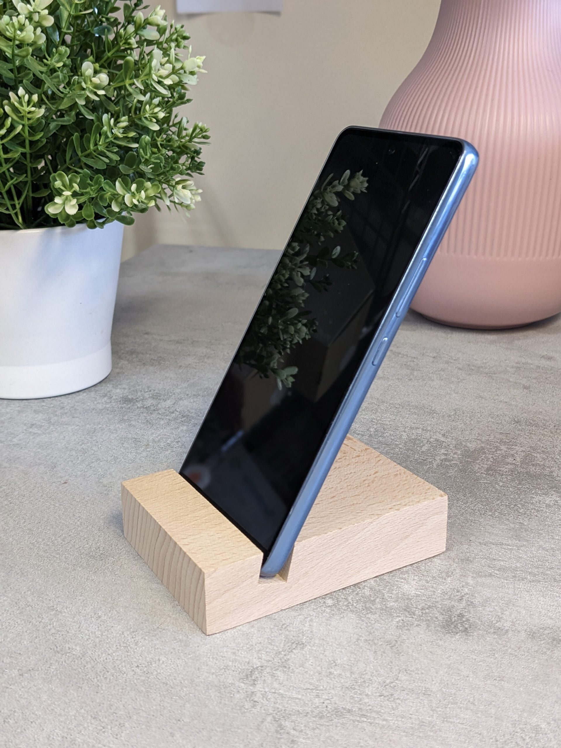 Personalised Wooden Phone Stand - Image 2