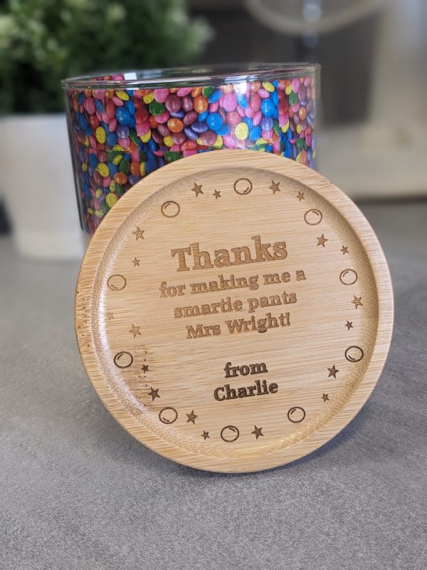 Personalised 'Smartie Pants' Sweet Jar - Image 2
