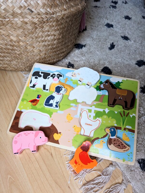 Personalised Chunky Farm Puzzle - Image 3